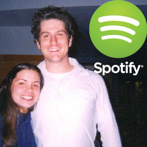 Matt and I in 2002 after seeing him play a college show
